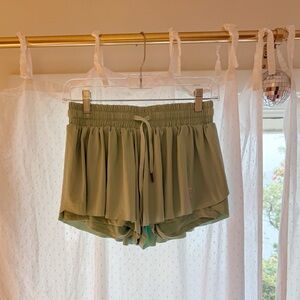 Teal Women's Flowy Athletic Shorts